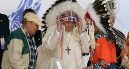 Pope returns 62 artifacts to Indigenous peoples from Canada as part of reckoning with colonial past