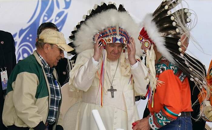 Pope returns 62 artifacts to Indigenous peoples from Canada as part of reckoning with colonial past