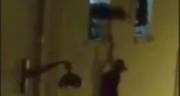 Pregnant woman seen dangling from Bataclan window breaks her silence