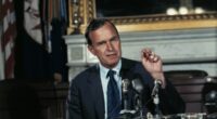 President George HW Bush's 1964 alien contact secret 'revealed'