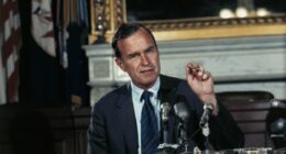 President George HW Bush's 1964 alien contact secret 'revealed'