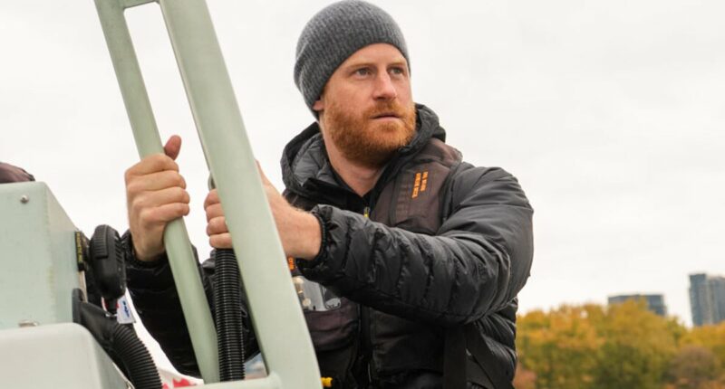 Prince Harry is accused of 'copying' William after taking part in VERY similar photo opportunity - after rubbishing claims he was trying to upstage his brother's Earthshot Prize awards with Canada trip