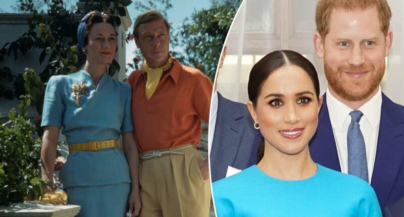 Prince Philip nicknamed Meghan Markle 'DOW' and warned Royal Family about her 'eerie similarities' with Wallis Simpson, royal author reveals