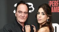 Quentin Tarantino, 62, and glamorous wife Daniella Pick Tarantino, 41, pack on the PDA during rare red carpet appearance as he supports her at The Perfect Gamble premiere