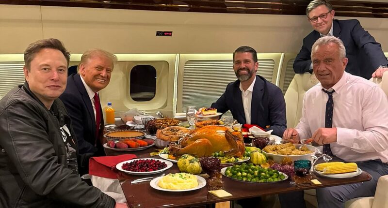 RFK Jr trolls Donald Trump as he shares 'Thanksgiving dinner' photo