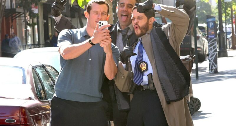 RICHARD JOHNSON: Pete Davidson, Callum Turner turn heads while filming new movie in NYC