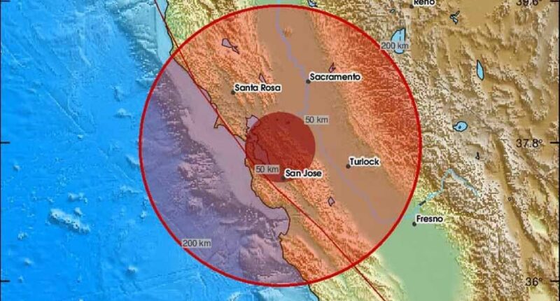 Rapid earthquake swarm rocks California in one day