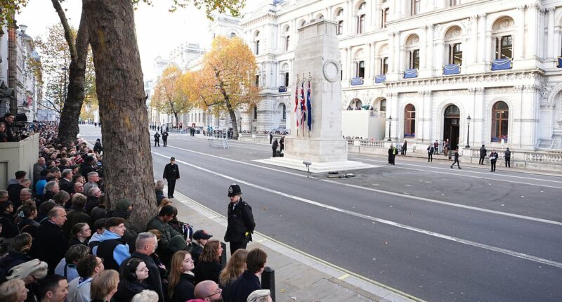 Remembrance Day RECAP: Royals' tears for proud veterans at the Cenotaph after those killed in conflict are honoured
