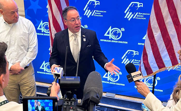 Republican Jewish leaders planned a ceasefire celebration, pivoted to take on antisemitism within