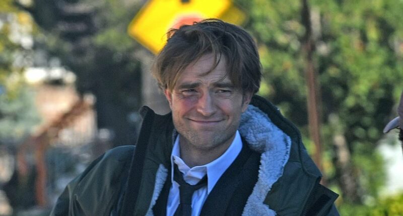 Robert Pattinson sports black eye on set of film Here Comes The Flood