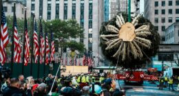 Rockefeller Center Christmas tree arrives in Manhattan, kicking off New York's holiday season
