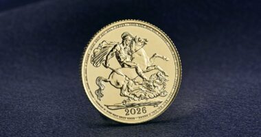 Royal Mint launches limited edition yellow gold sovereign coins for £1,200