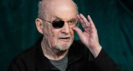 Salman Rushdie is being honored with a Dayton peace prize lifetime achievement award