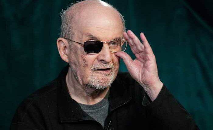 Salman Rushdie is being honored with a Dayton peace prize lifetime achievement award