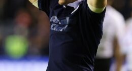 Darcy Graham is left dejected as Scotland go down fighting against the All Blacks