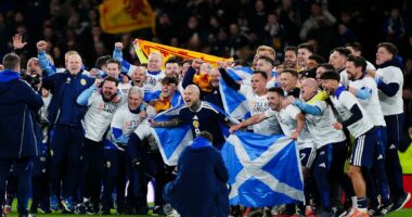 Scotland QUALIFY for the World Cup: Kenny McLean's stunning halfway-line strike seals thrilling victory over Denmark in clash featuring VAR controversy, a red card and Scott McTominay's overhead kick
