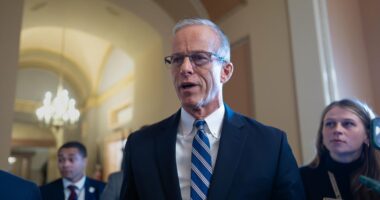 Senate holds rare Saturday session aimed at ending shutdown