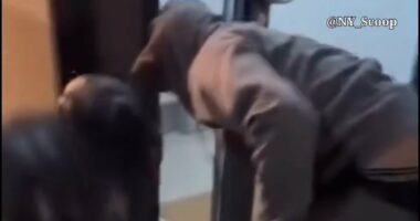 'Serial Spitter' who allegedly targeted white women is beaten