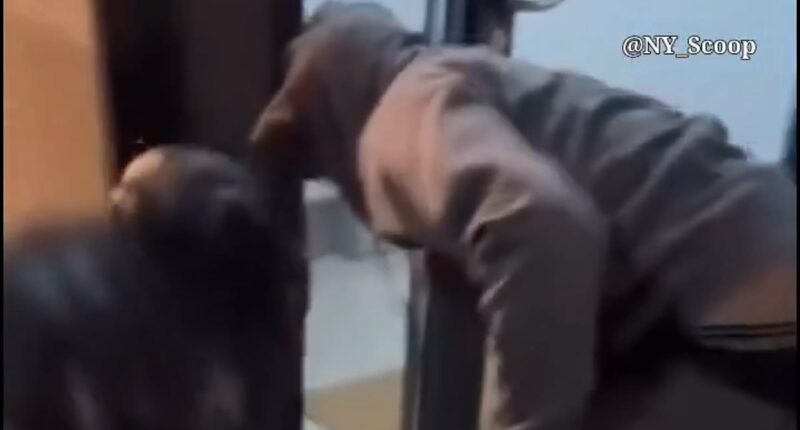 'Serial Spitter' who allegedly targeted white women is beaten