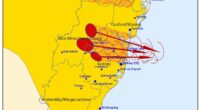 Severe storm warning issued for NSW as heatwave strikes