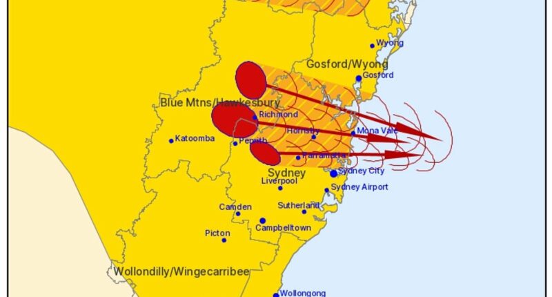 Severe storm warning issued for NSW as heatwave strikes