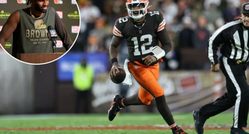 Shedeur Sanders' house broken into during his Browns debut