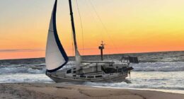 Shipwrecked captain goes from instant celebrity to missing man