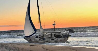 Shipwrecked captain goes from instant celebrity to missing man