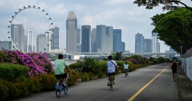 Singapore raises annual growth forecast as third-quarter GDP tops expectations