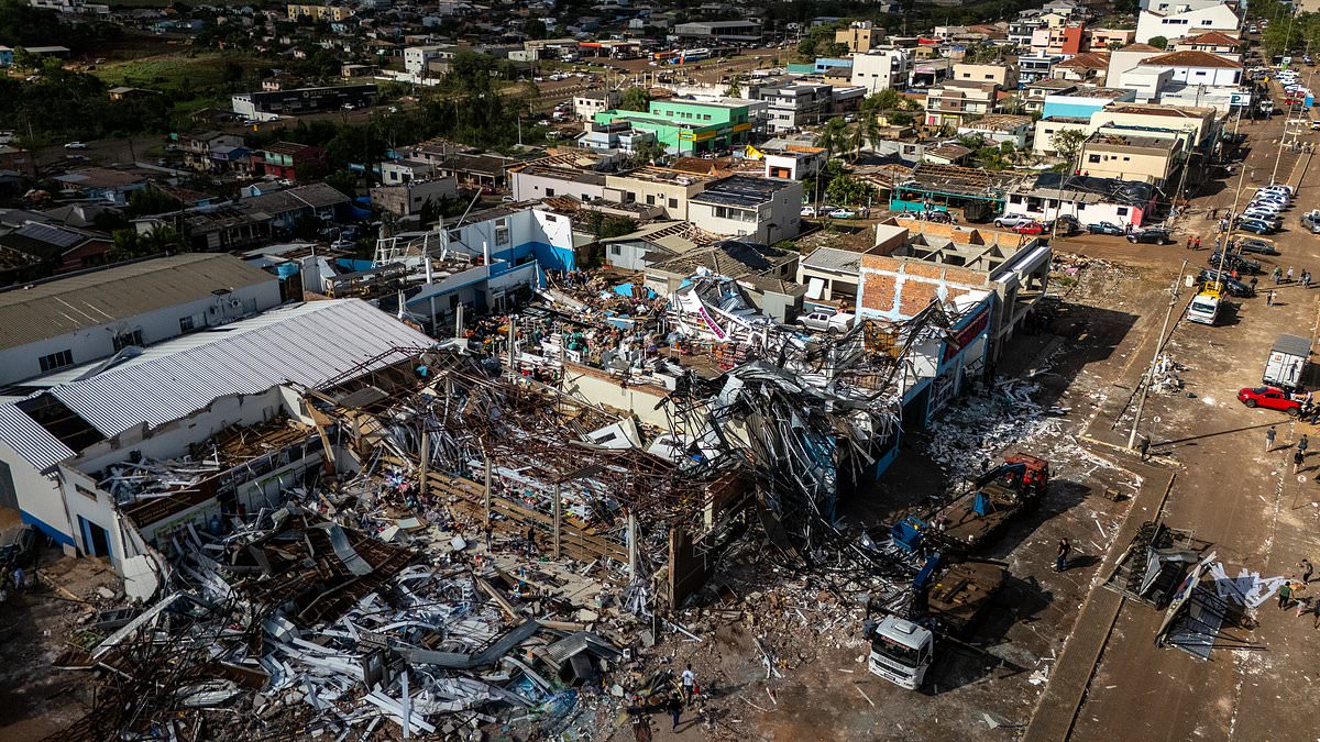 Tragédia no Brasil: Tornado Devastador Deixa Seis Mortos e Centenas de Feridos em Paraná