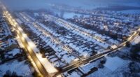 Snow and ice warnings hit across UK with nearly a foot on way