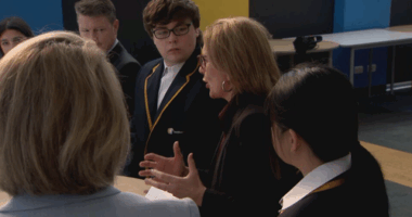 Premier Jacinta Allan and Education Minister Ben Carroll met with students at Sunshine College in Victoria's west to announce the funding.