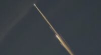 Space debris seen over the First Coast Saturday morning