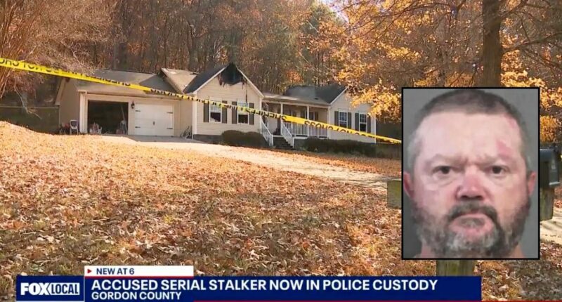 Stalker set house ablaze with mom and child inside: Cops