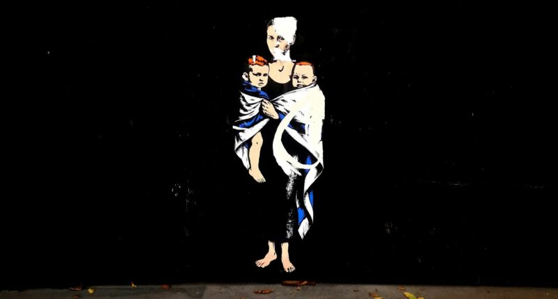 Star of David erased in shocking attack on Hamas victims memorial of Jewish mother, 2 young sons