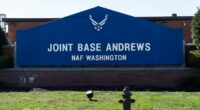 Suspicious package with anti-Trump messaging prompts medical visits at Joint Base Andrews, official says