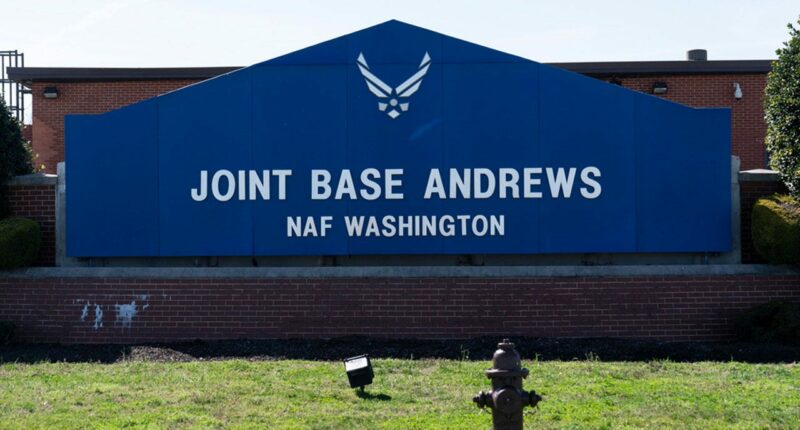 Suspicious package with anti-Trump messaging prompts medical visits at Joint Base Andrews, official says