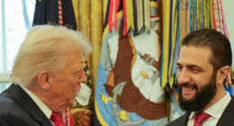 Syria’s Sharaa Meets with President Trump at White House