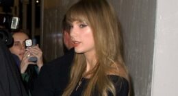 Taylor Swift holds hands with Travis Kelce on rare date night