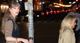 Taylor Swift towers over Sabrina Carpenter on girls' night out in NYC