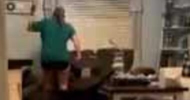 Teacher arrested after viral video allegedly shows her beating child