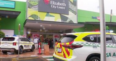 Teenager fighting for life, man injured after shopping centre stabbing