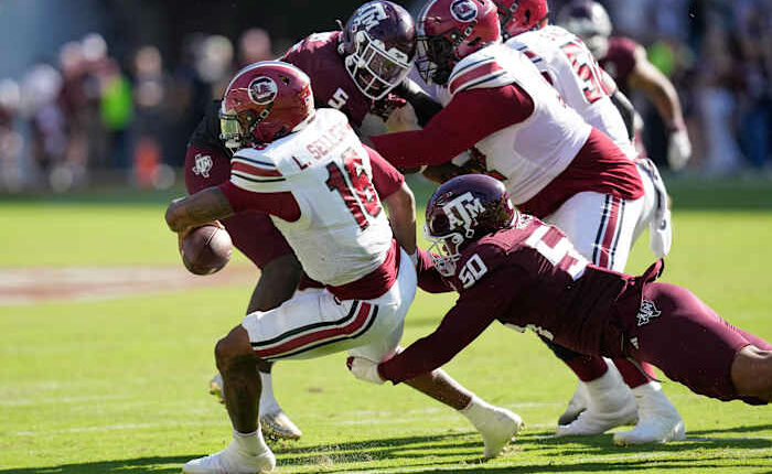 The Latest: Get ready for a new top 5 in college football's AP Top 25