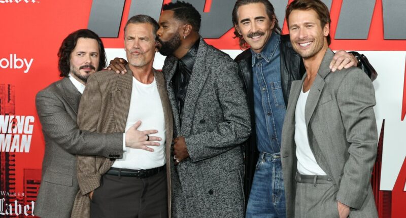 'The Running Man' movie premiere in NYC