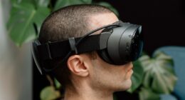 The Steam Frame has two speakers on each side of your face for vibration cancellation