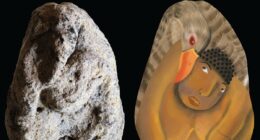 The earliest depiction of bestiality is discovered: Archaeologists find a 12,000-year-old figurine in Israel depicting a goose attempting to mate with a woman