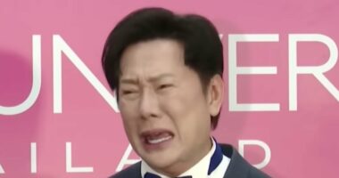 The moment Miss Universe boss breaks down in a tearful apology