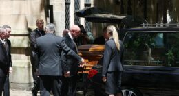 The who's who of Aussie showbusiness turns out to farewell John Laws