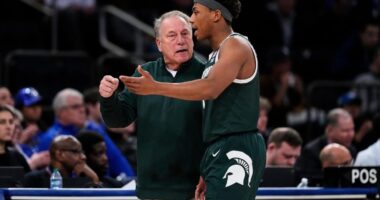 Tom Izzo Leads Michigan State To First Champions Classic Win At Madison Square Garden