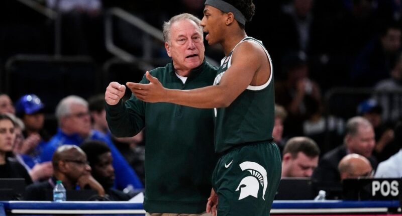 Tom Izzo Leads Michigan State To First Champions Classic Win At Madison Square Garden